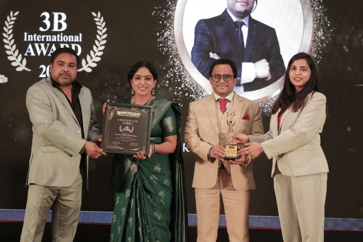 3B International Award 2025 presented to Dr. Ravi Vairagade